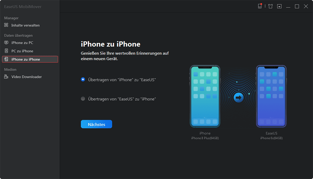 Daten übertragen iphone