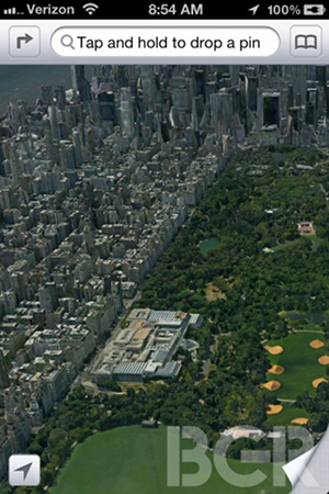 3D-Blick auf New York und den Central Park (c) BGR.com