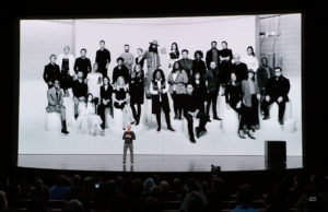 Tim Cook presents Apple TV+