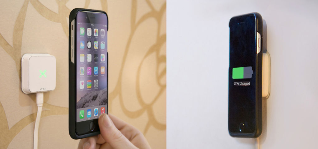 zuhause kabellos Laden iPhone und Qi