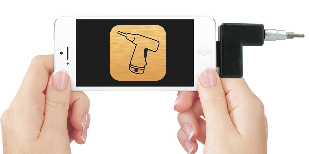 Das iPhone als Akkuschrauber