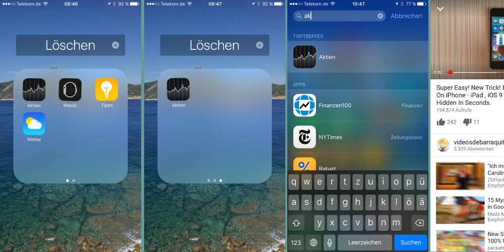 Apple Apps verschwinden lassen