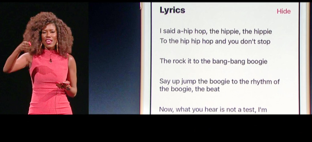 Apple WWDC 2016 Liedtext Bozoma Saint John