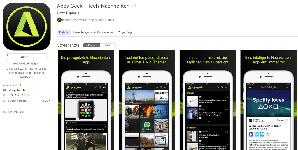 Appy Geek Tech News