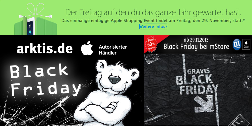 Black Friday am 29.11.2013
