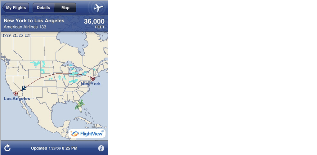 Flight Tracker Flugzeug orten