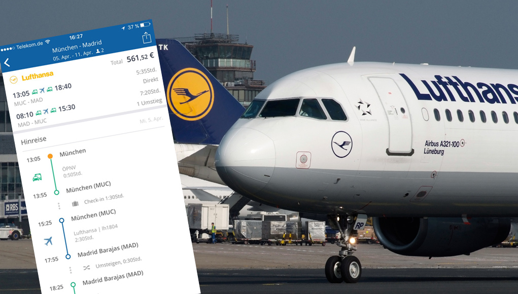 Reisen mit GoEuro planen