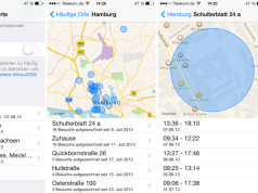 Funktion "Häufige Orte" in iOS 7