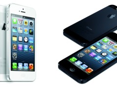 iPhone 5 von Apple in Weiß und Schwarz