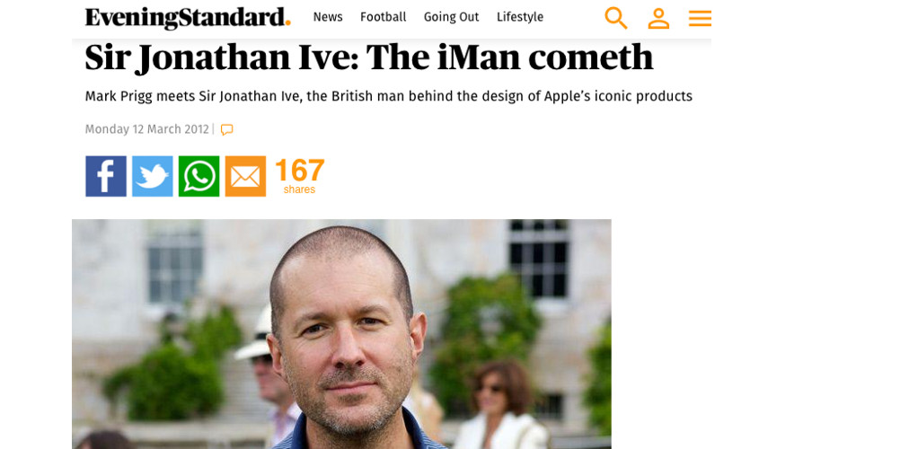Jonathan Ive Interview