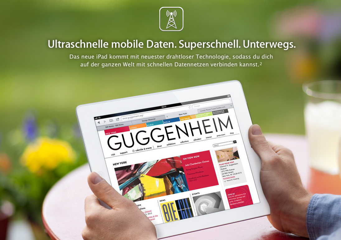 Apple iPad ohne LTE