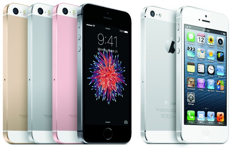 iPhone SE und iPhone 5