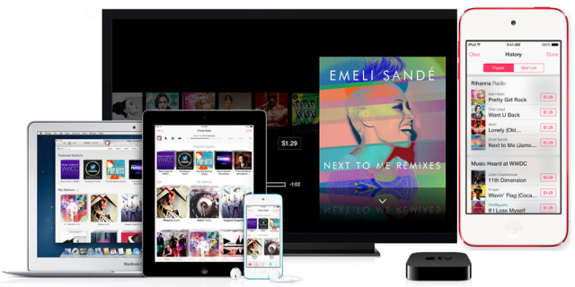 Mit iOS 7 kommt auch iTunes Radio auf die Apple-Geräte