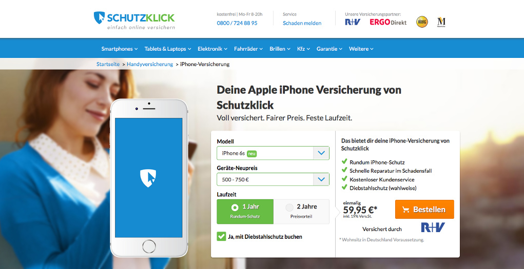 Schutzklick Versicherung