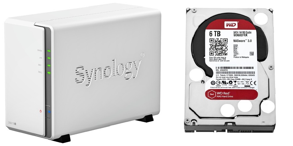 NAS Synology DS215j