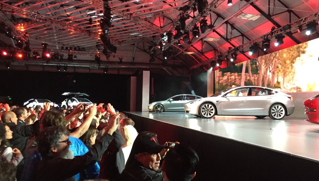 Tesla Model 3 Präsentation in Los Angeles