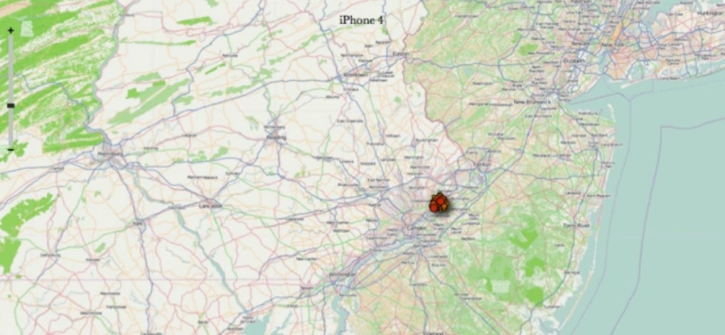 Tracking Aufenthaltsorte iPhone 4
