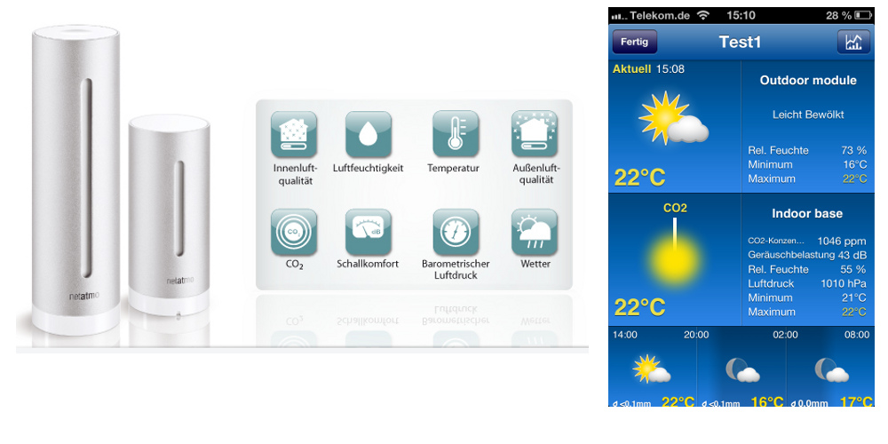 Daten der NetAtmo-Station in Weather Pro einbinden