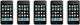 Fünf von fünf iPhones Fünf von fünf iPhones